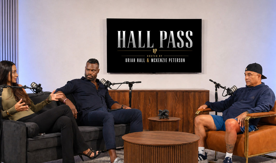 Hall Pass podcast recording at Las Palmas